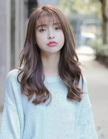 韩式女生刘海 最强减龄刘海发型 女生减龄刘海发型5