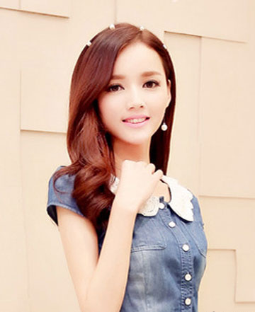 韩式女生甜美发型 时尚女生韩式发型图片 甜美时尚发型女生3