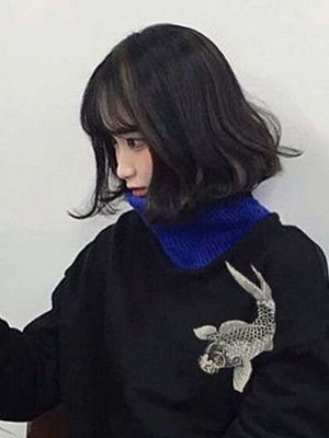 韩式女生发型短发发型图片