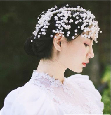 新娘发型设计 优雅新娘发型 浪漫新娘图片06