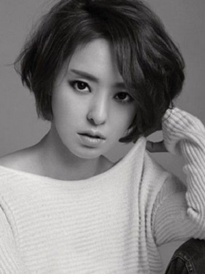 女生韩式短发发型图片