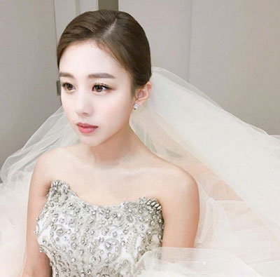 最美新娘发型 最美韩式新娘 韩式新娘造型3