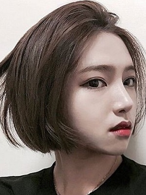 韩式短发女生造型图片