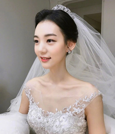 最美新娘发型 最美韩式新娘 韩式新娘造型2