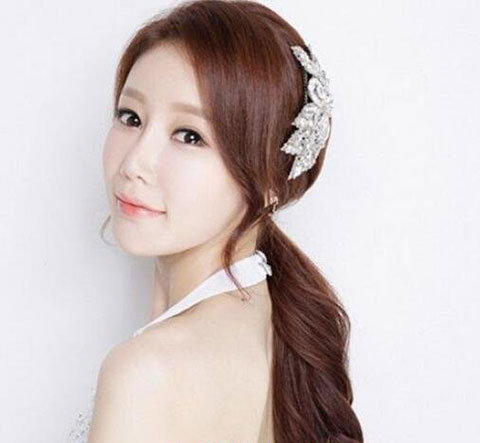 韩式新娘发型 唯美新娘发型设计 新娘发型设计图片04