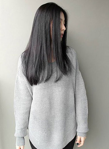 女生森女系发型 气质女生发型 女生长直发发型设计02