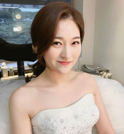 最美新娘发型 最美韩式新娘 韩式新娘造型4