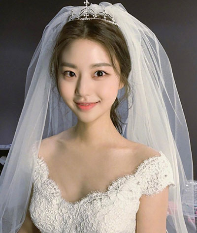 最美新娘发型 最美韩式新娘 韩式新娘造型1