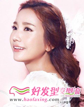 五款超美韩式新娘发型  演绎时尚浪漫情怀