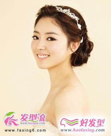 2012新看点最新韩式新娘发型设计