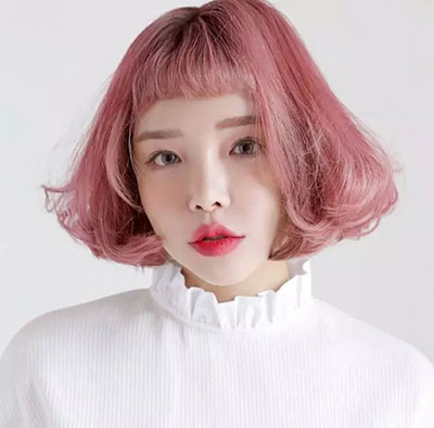 女生短刘海发型设计 流行的刘海发型 2022女生刘海发型12