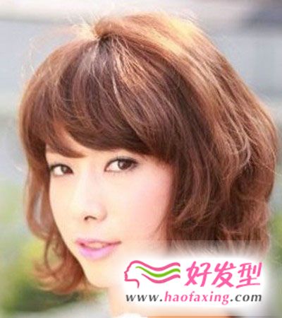 2013年韩式减龄修颜短发发型