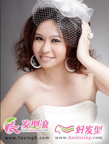 韩式唯美新娘发型 绽放华丽魅力