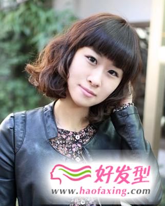 介绍2013韩式短发蛋卷头设计 轻松营造甜美气质范