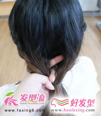 简单好看的韩式发型扎法学习