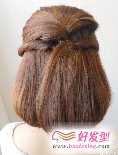 韩式发型扎法步骤图解 简单几步帮你打造淑女范儿