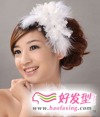 百变造型  2012最美新娘发型设计