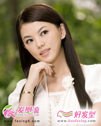 太平公主秘史 李湘圆脸适合的发型