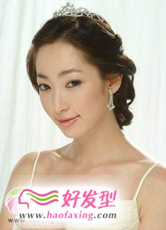 新娘发型  2012最新唯美新娘发型图片
