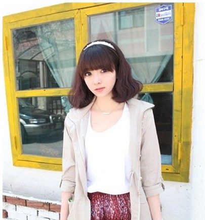 韩国女生短发发型