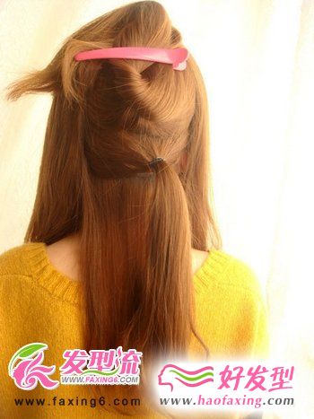 韩式发型diy  麻花辫简单韩式发型扎发
