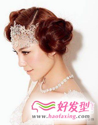 百变造型  2012最美新娘发型设计